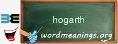 WordMeaning blackboard for hogarth